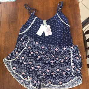 Jessica Simpson two piece pajamas set